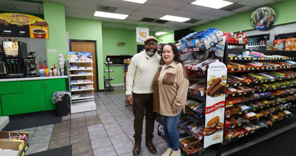 Marvin and Sonia Nash are the owners of the only Black-owned gas station in Milwaukee. (Picture by Always Good LLC)