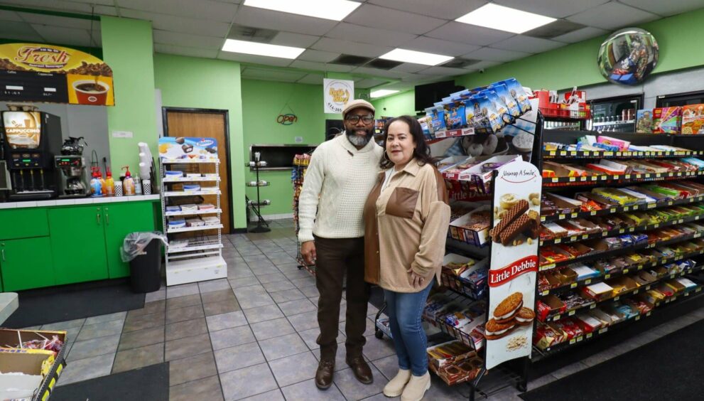 Marvin and Sonia Nash are the owners of the only Black-owned gas station in Milwaukee. (Picture by Always Good LLC)