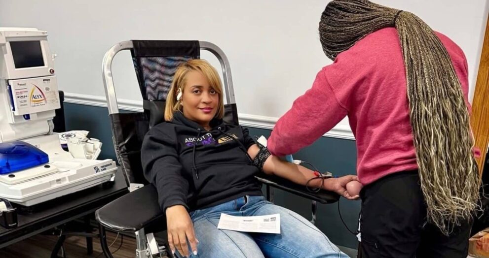 One blood donation can save up to three lives. (Picture by Versiti Blood Center)