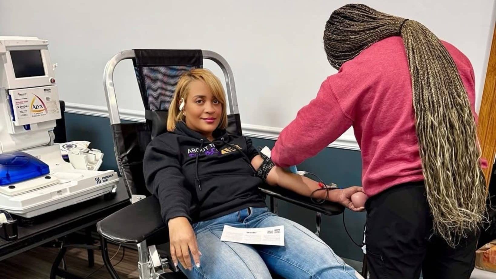 One blood donation can save up to three lives. (Picture by Versiti Blood Center)