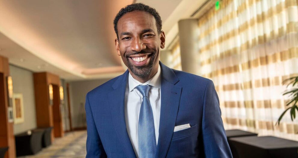 Atlanta Mayor Andre Dickens. (Picture by Alyssa Pointer/Atlanta Journal Constitution)
