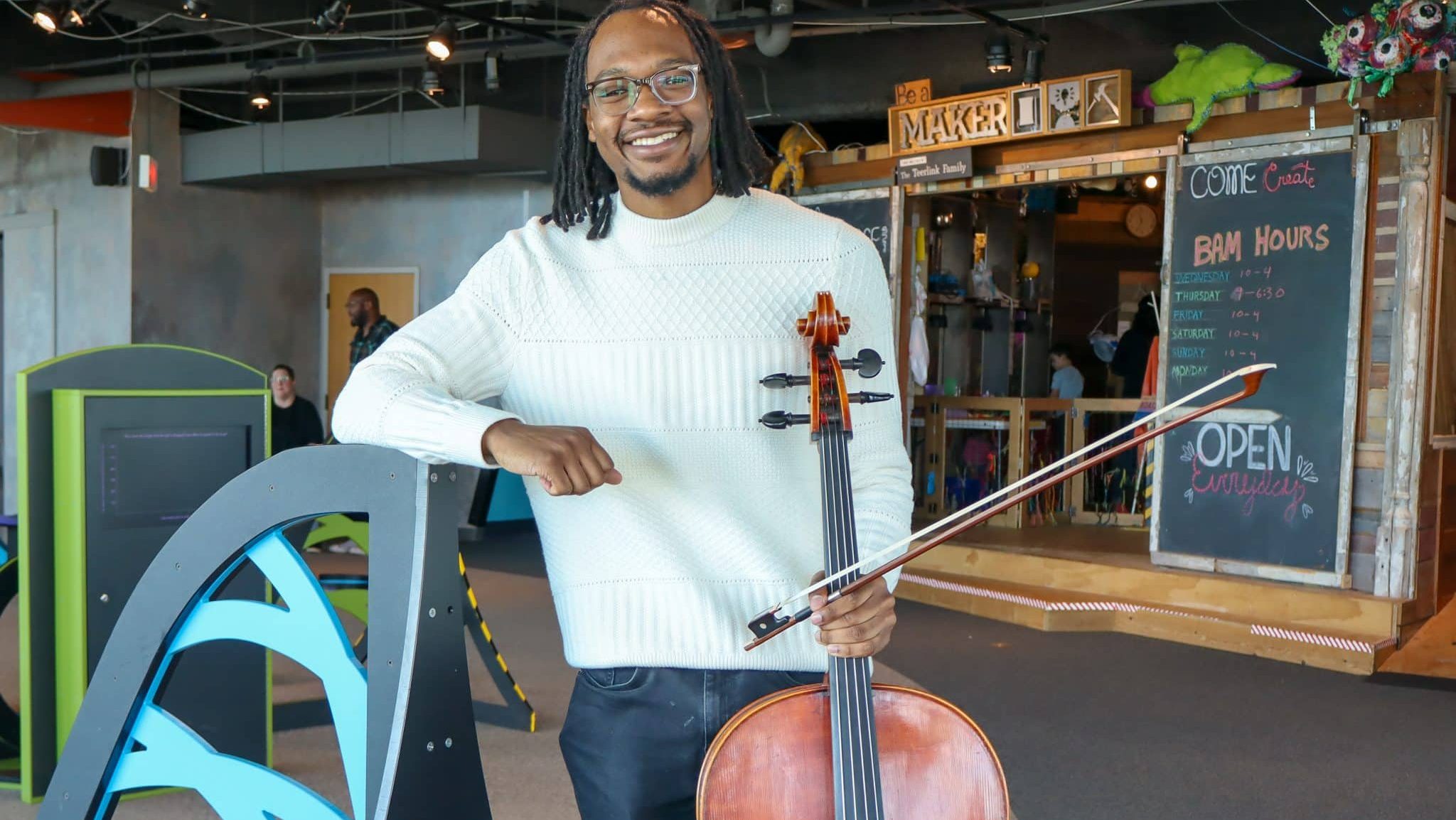 Malik Johnson. (Picture by the Betty Brinn Children’s Museum)