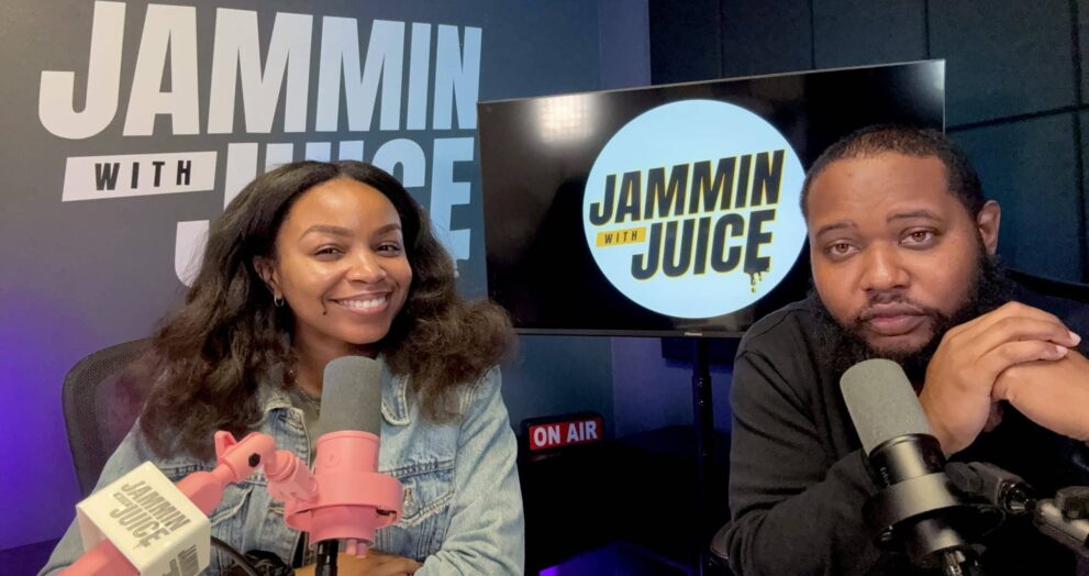 Jammin With Juice co-hosts Carrie Mahone and Benjamin Hooks. (Picture by Jammin With Juice)