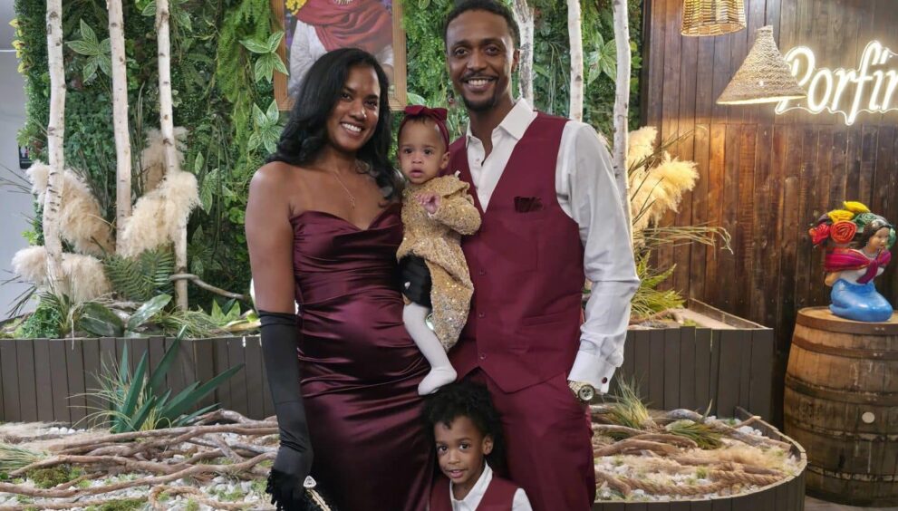 Alexander Moses and his Giselle with their family. (Picture by The Moses Family)